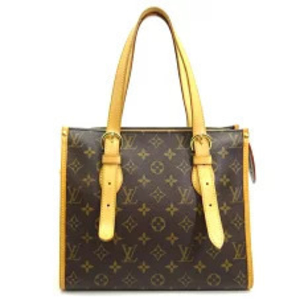 Louis Vuitton Popincourt Handbag Monogram Ebene Brown